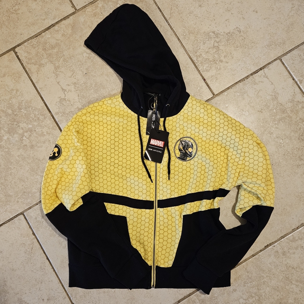 Marvel Black and Yellow Hoodie